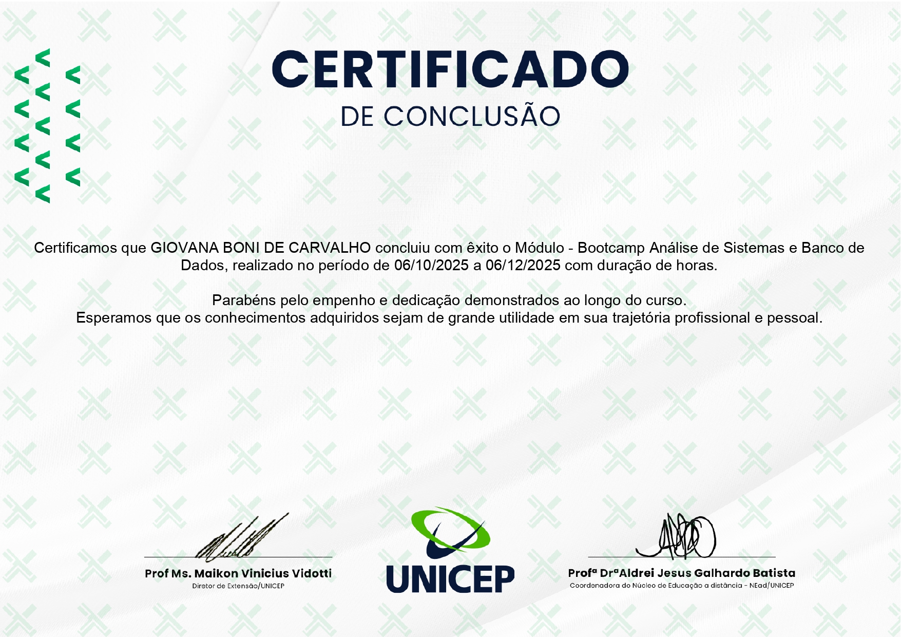 Diploma UNICEP